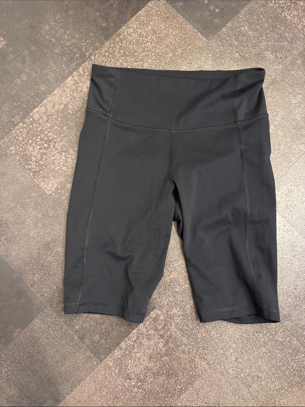 all in motion Black High-Rise Bike Shorts